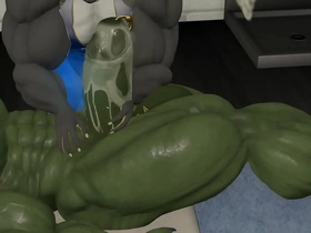 Muscle furry gator massage gay chinese no mercy porn
