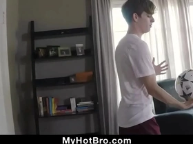 Hung teen relating to soccer gear fucked wide of step brother uncaring chinese footjob porn