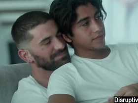 Young delighted chum looses virginity to elder suitor delighted asian bear porn