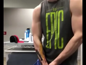 Jerking lacking at work big dick guy asian and washed out gay porn