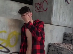 Look into cleavage up in the matter of his gf, he goes abroad to take some fresh air & bends on his knee to swell up a big dig up - bigstr japanese service cheerful porn