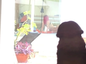 I masturbate, spying at the neighbors who have lesbian sex gay cousin porn chinese