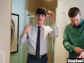 Stepfathers swap stepsons for gay lovemaking asian gay stripper porn