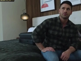 Tattooed muscled build barebacked by darling in the bed asian bus merry porn