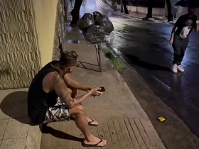 Um carioca comendo o cu guloso de um mineiro em um dia de chuva japan onsen porn gay