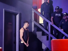 Wild orgy with a border of sexy corrupt cops korean gay webcam porn