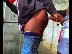 Fucking behind the hostel japanese wrestling gay porn