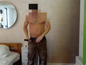 Str8 english fastened tradesmen korean gay porn star