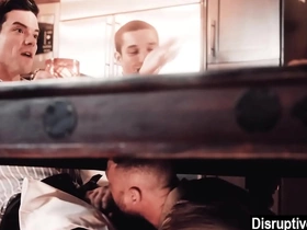 detached guy has his dicked sucked during dinner meeting detached porn asian deep throat