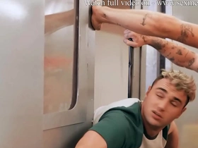 Subway stories - part 3 / men / michael boston, kyle connors, chris damned  / stream full at  www.sexmen.com/stori asian gay porn hub