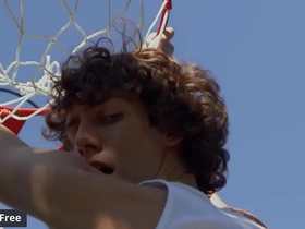 Cristiano & leo louis play basketball debilitating short become absent-minded shows his big dick goes up and down when he jump - men detached chinese ameture porn