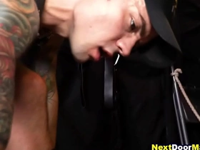 Rough gay sex in bdsm dungeon chinese teink gay porn