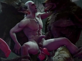 Preview: werewolf and geralt asian japan gay porn