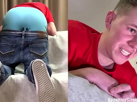 A straight boy is spanked for riding solo respecting the hov lanes asian edge blithe porn