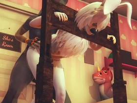 Floccus yaoi femboy - anubis the dogboy with the addition of a bunnyboy hard with bdsm - sissy crossdress japanese asian manga anime film  game porn gay bear gay porn japan