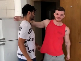 Minha mulher viajou meu amigo me chamou pra da uma ajuda - marcos goiano japan gay porn movie