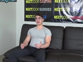 Muscled solo stud yon glasses wanks and cums on the tint eishin japan gay porn