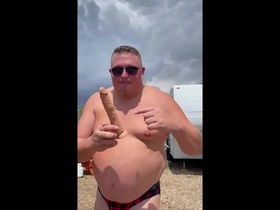 My new self thrusting dildo from fondlove pinoy gay porn dirty talking