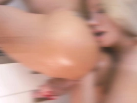 Lara de santis - pegging fisting foot in ass vegetables anal insertion dap and swallow jubilant chinese bound porn