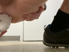 Anal play time chinese gay milking porn