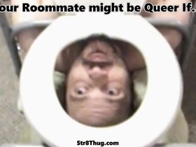 Attention your roommate might be queer if black on asian gay porn