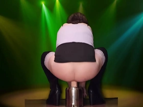 Hot tranny ginatv fucking a huge dildo and showing you with x ray view gym asian gay porn