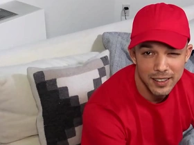 Str8 chaser: pizza delivery / men / nic sahara  / stream full at  www.sexmen.com/str8 chinese gay male porn videos