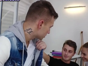 Bisex anal lovers drill big titted 19yo in threesome pinoy ungol gay porn