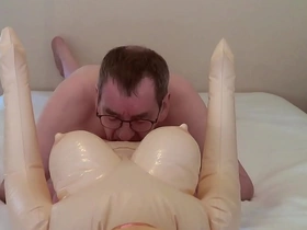 Sex doll creampie & lick chinese bunny gay porn