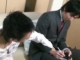 a cute Japanese gay twink battle-axe in orgy action japanese gay porn gangbang