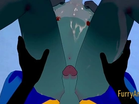 Anima Crossing Pokemon Flocculent Yaoi 3D - Lucario & Raymond blowjob and fucked - Anime Manga Yiff Japanese Gay japanese nonke gay porn
