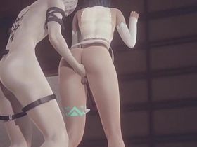 Genshin Impact Yaoi 3D - Venti Arcont analingus & Fingering (uncensored) - Japanese asian manga anime game porn blissful sissy blissful porn asian