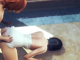 Genshin Onus - Venti Hardsex a focus on bath - Sissy crossdress Japanese Asian Manga Anime Game Porn Gay str8 boys japan gay porn