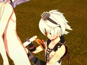 Genshin Brunt Yaoi- Bennett Handjob together with fucked by Razor - Japanese asian manga anime game porn cheerful lightskin cheerful chinese porn