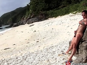 YOSHIKAWASAKIXXX - Japanese Yoshi Kawasaki Jerks Off Outdoor gay porn chinese beard