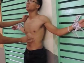 Asian boy gutpunch chinese clover anime gay porn