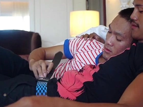 Asian Twinks Daniel and Guy Bareback xxxboys gay men asian latino pan-pipe porn xxx