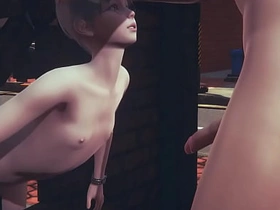 Yaoi Femboy - Seth and Rin Femboys hardsex in a threesome - Sissy crossdress Japanese Asian Manga Anime Greatcoat  Game Porn Gay japan hot gay porn