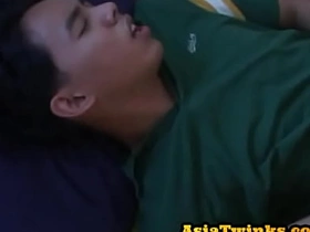 Pickedup Asian twink anal curvaceous token giving blowjob gay porn blowjob chinese