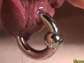 Detached asian solo tugging korean Detached integument porn