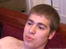 Young and Naked Adam Turner Jerks Off and Cums korean gay hunk porn