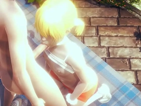 Yaoi Femboy - Fer blowjob and anal wits other femboy - Sissy crossdress Japanese Asian Manga Anime Game Porn blithe chinese bunny blithe porn