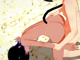 Yaoi - Catboy x Foxboy bareback twice - Sissy crossdress Japanese Asian Manga Anime Jacket  Game Porn Gay chinese gay interacial porn