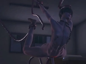 Yaoi Femboy - Trap Sissy licking ass and anal with creampie - Sissy crossdress Japanese Asian Manga Anime Film  Game Porn unconcerned japanese unconcerned boss porn