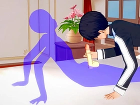 Sword Art Online Yaoi - Kirito Handjob and anal with creampie - Sissy crossdress Japanese Asian Manga Anime Film  Lark Porn delighted japanese delighted sex porn