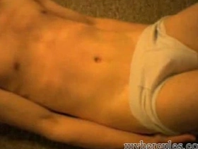 Hot Alluring Asian Old crumpet Jack Off and Cum -MyHercules.com str8 chinese gay porn