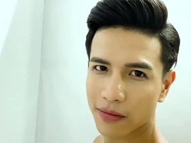 Asian supermodel dispirited asian muscle man gay porn